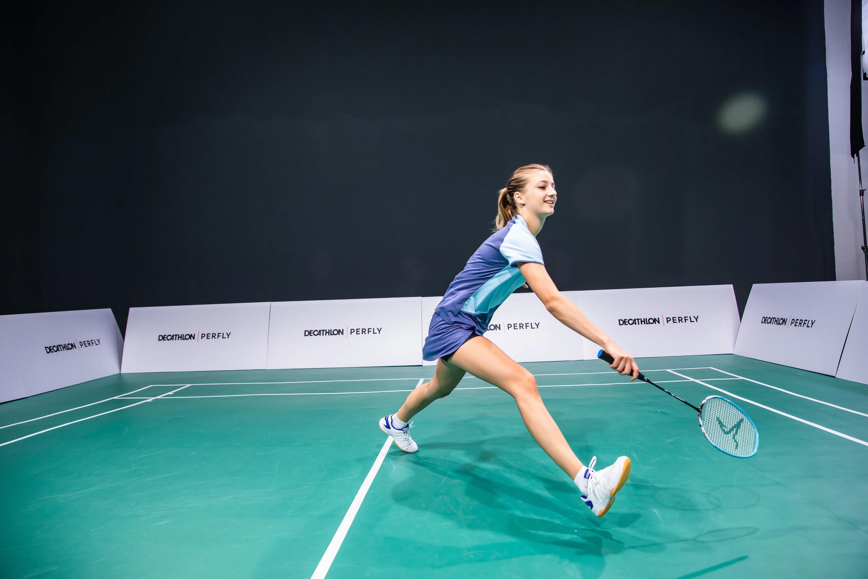 WOMEN BADMINTON SHOES BS 530 WHITE BLUE 23/27
