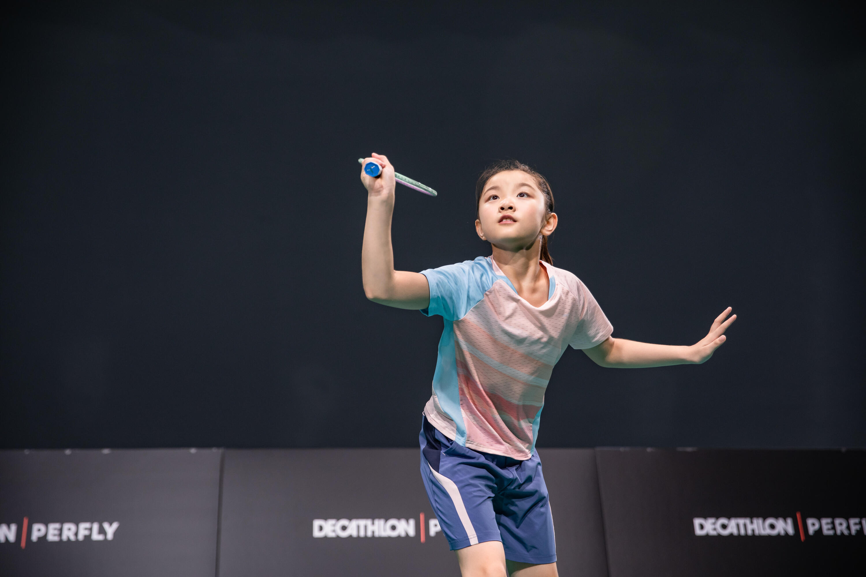 JUNIOR BADMINTON RACKET BR 560 LITE MINT PINK 20/26