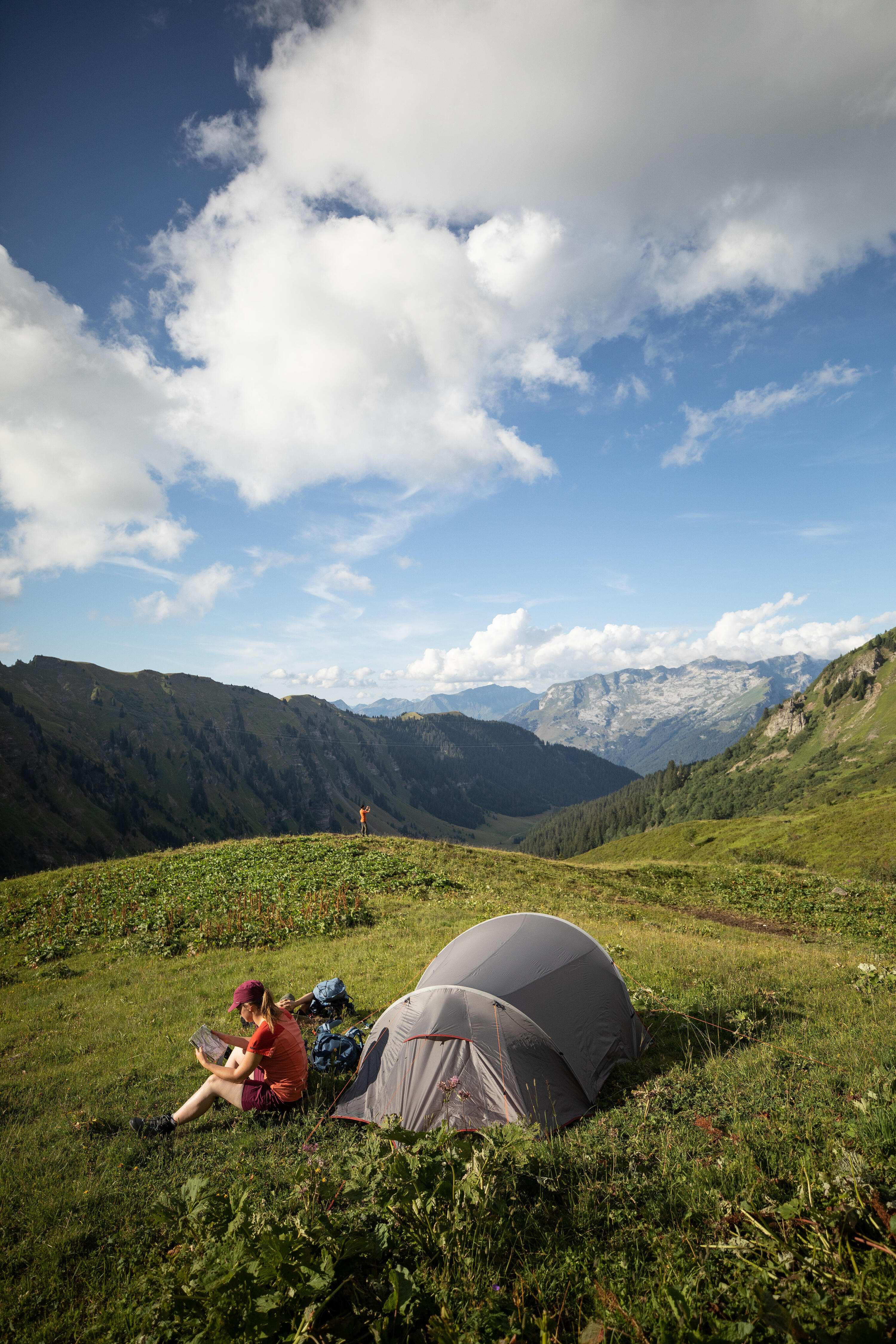 Tente tunnel de trekking 3 places, MT900 Ultralight 17/19