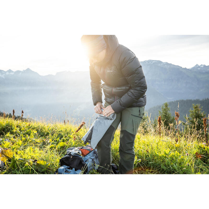 Geacă cu umplutură din puf Trekking la munte MT900 -18°C Roz Damă