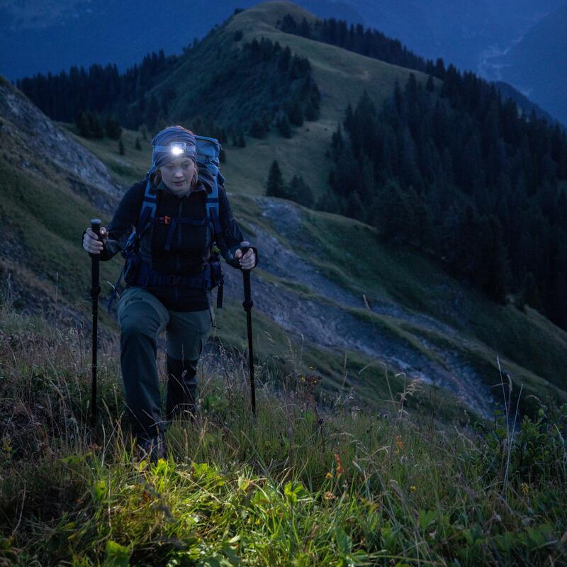 Kurtka wiatrówka trekkingowa damska MT900