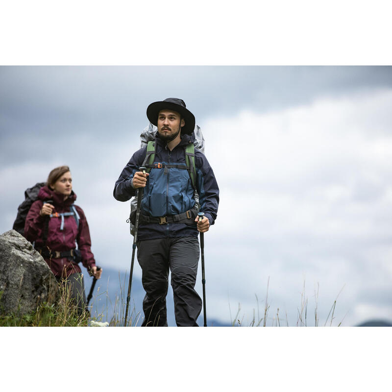 Waterproof mountain Trekking hat | TREK 900 - Dark grey