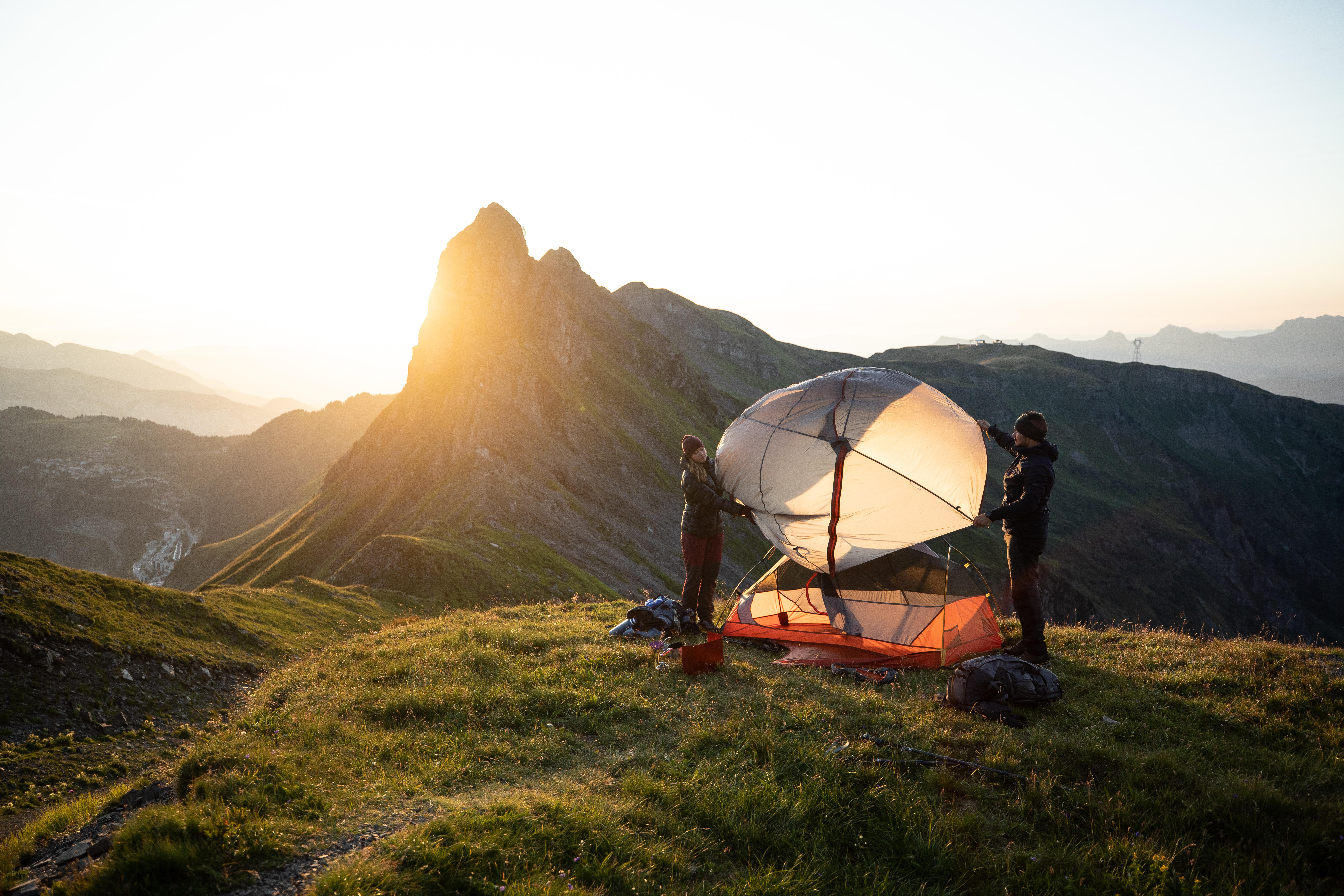 Trek 900 self-standing 3-season 2-person tent - FORCLAZ