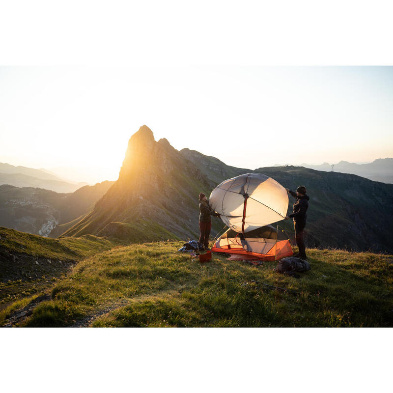 Tenda trekking tropicale autoportante a zanzariera, 2 persone FORCLAZ