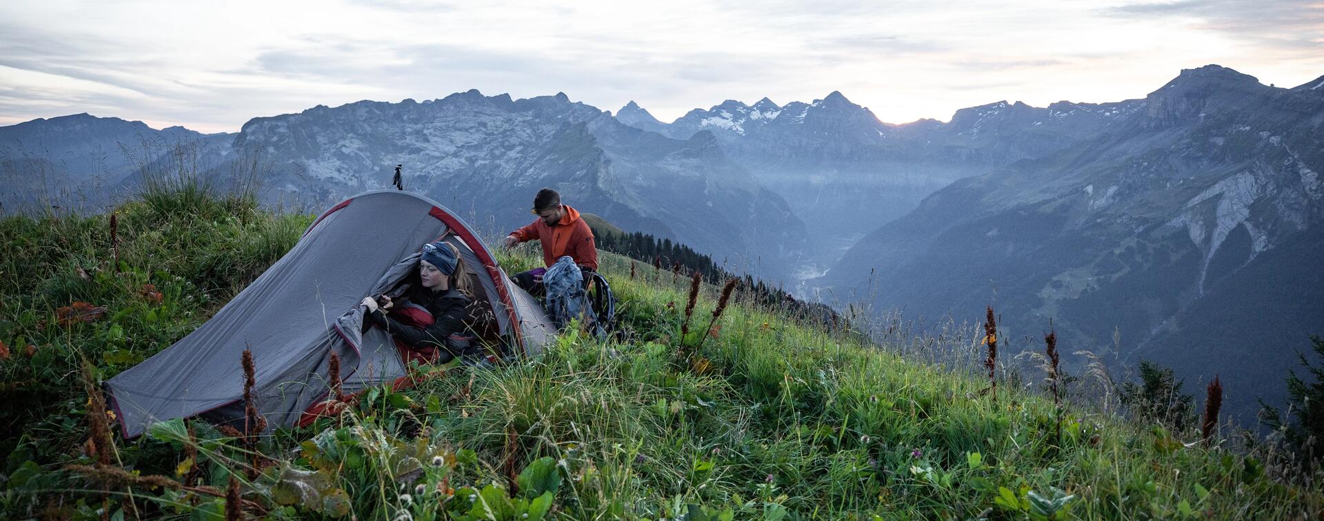 Forclaz ultra-light, eco-friendly trekking tent