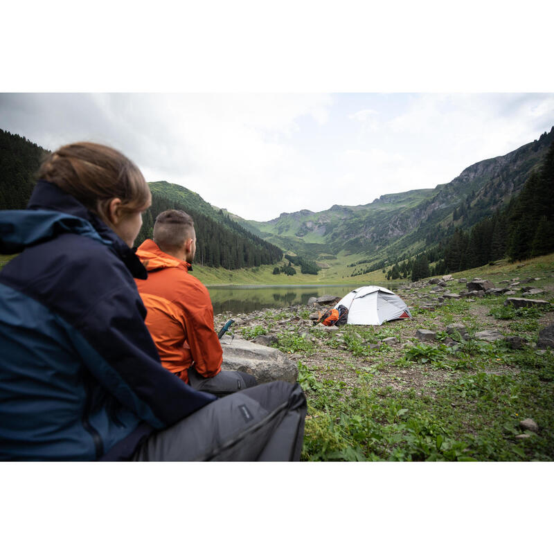 Kampeertent 2 personen - Koepeltent - Trekkingtent - MT500 - Fresh&Black