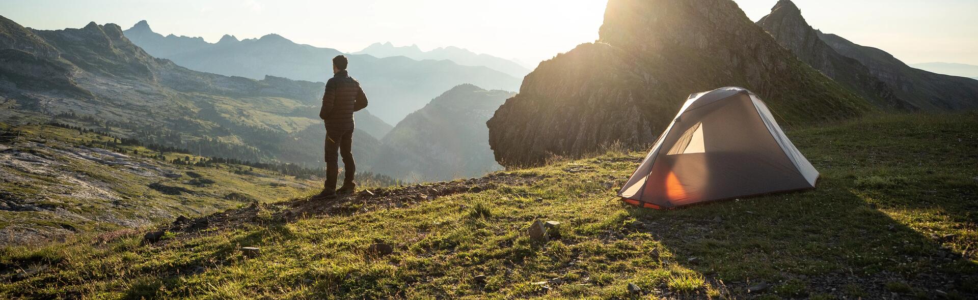 Escolher a tenda certa para o acampamento num trekking