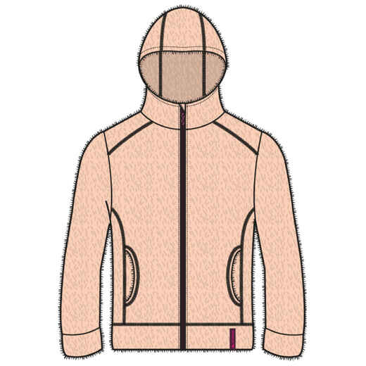 
      Bērnu (2–6 gadi) silta flīsa pārgājienu jaka “MH500”, rozā
  