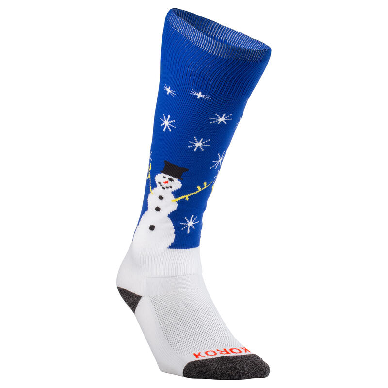 Stutzen Feldhockey FH500 Kinder/Erwachsene Weihnachtsmotiv