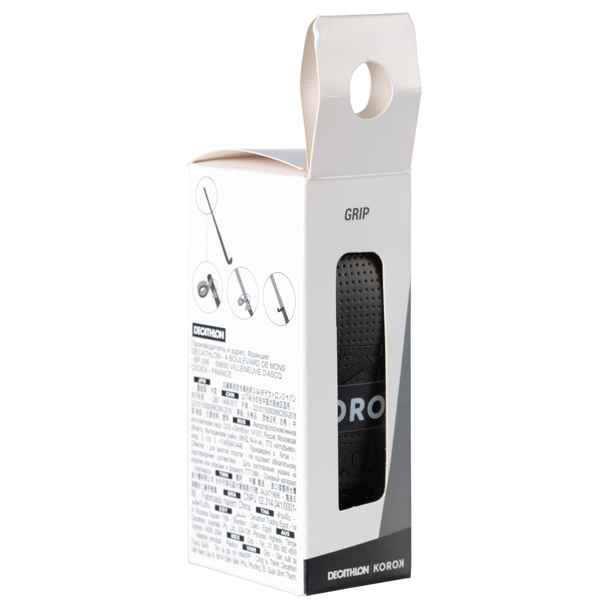 FH500 Field Hockey Grip - Black -  3