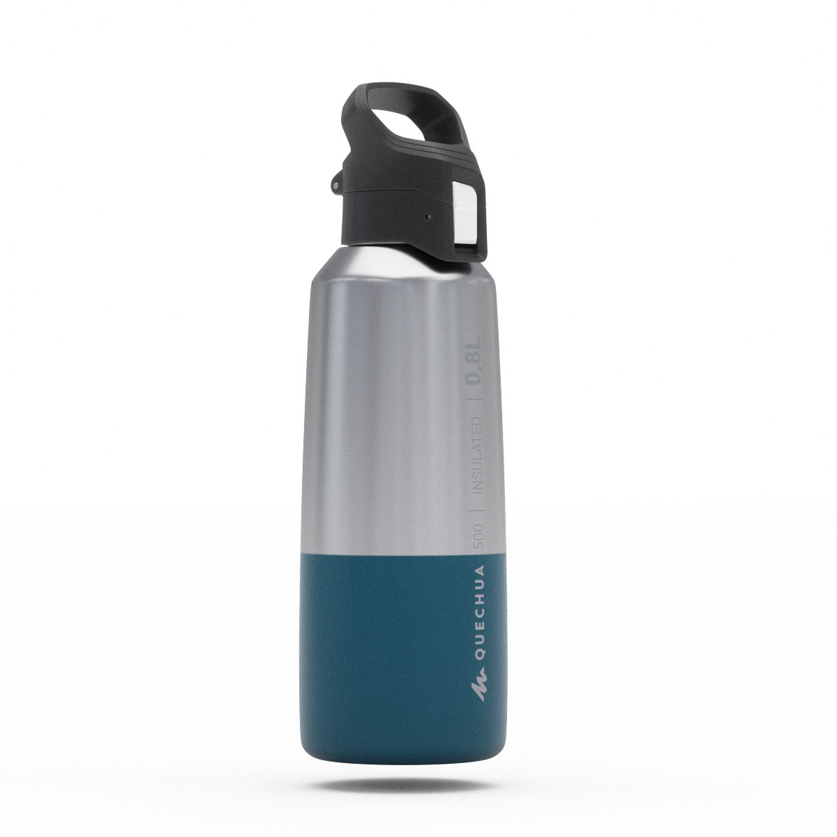 quechua stainless steel water bottle