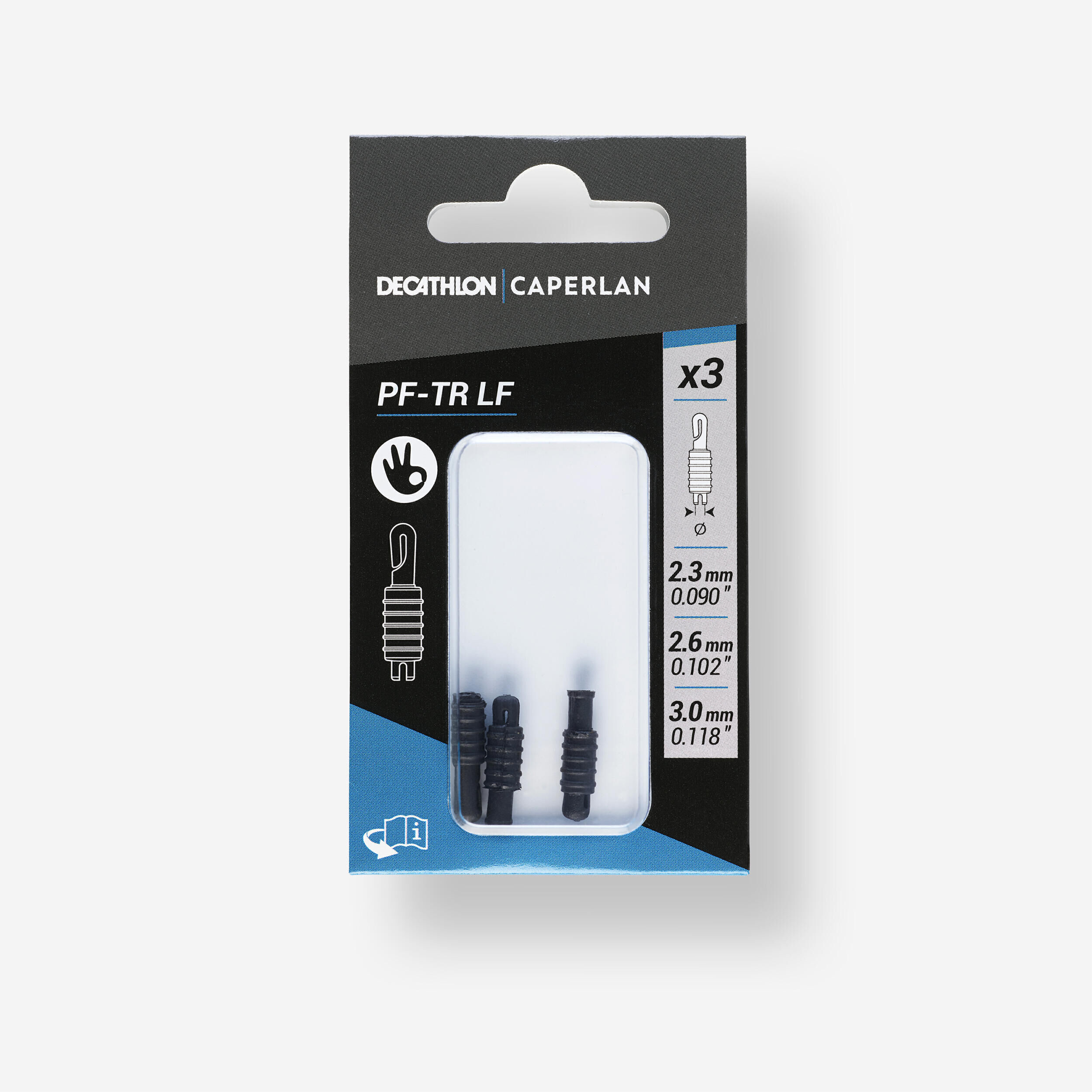 CAPERLAN CONNECTOR PF-TRLF 2.3/2.6/3mm