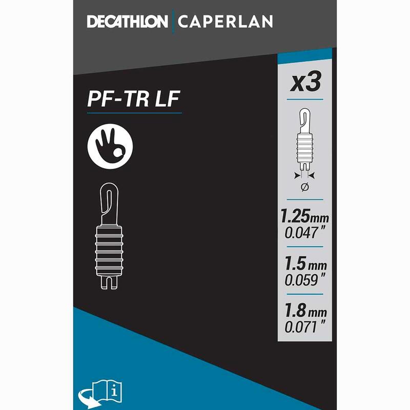 Klip na vlasec PF-TR LF 1,25/1,5/1,8 mm