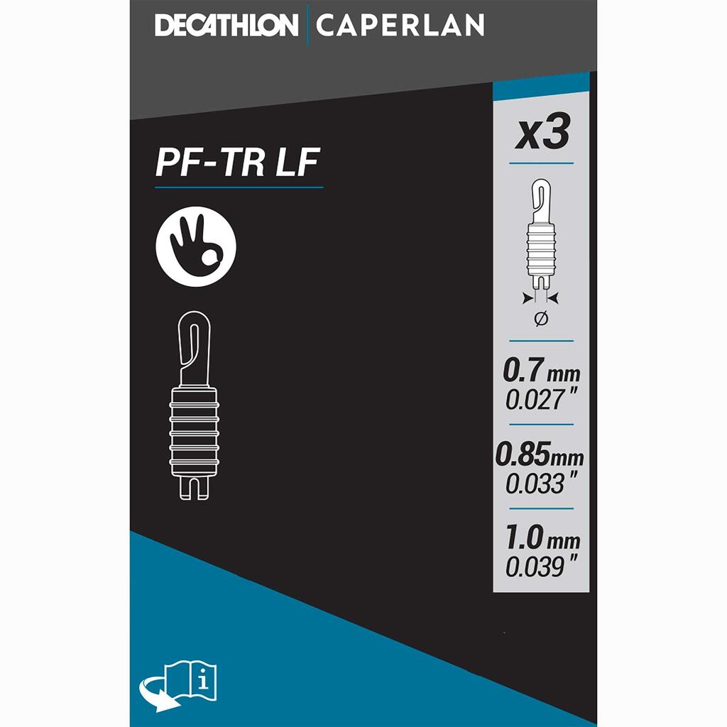 Viršūnėlės jungtis „PF-TR LF“, 0,7 / 0,85 / 1 mm