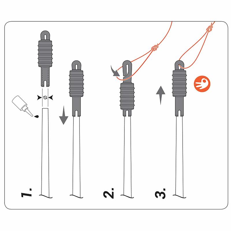 Klip na vlasec PF-TR LF 0,7 0,85 1 mm