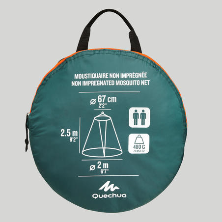 Moustiquaire Voyage Non Impregnee Pour 2 Personnes Quechua Decathlon