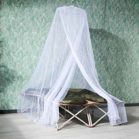 Untreated travel mosquito net for 2 people