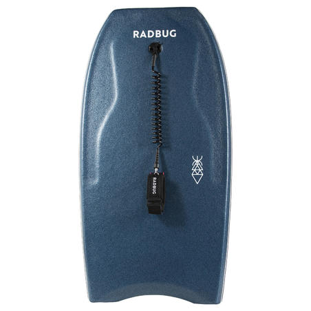 Tabla Bodyboard 500 Azul Caqui Leash Bíceps