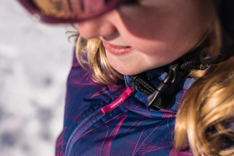 Kurtka narciarska dla dzieci Wedze REVERSE 100 WARM