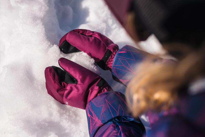 Kurtka narciarska dla dzieci Wedze REVERSE 100 WARM