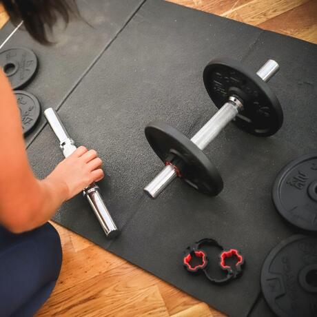 Weight Training Dumbbell Kit 20 Kg Domyos By Decathlon