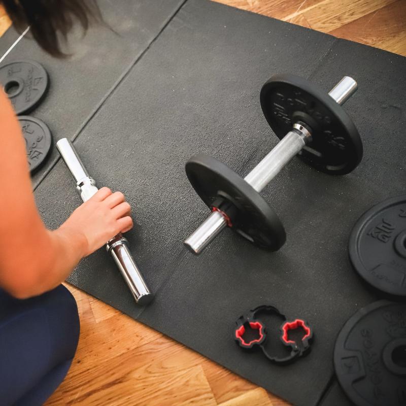 decathlon adjustable dumbbells