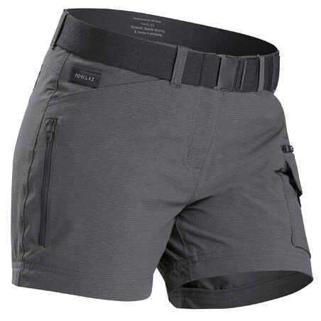 Pantalón desmontable montaña y trekking Mujer Forclaz Travel 500