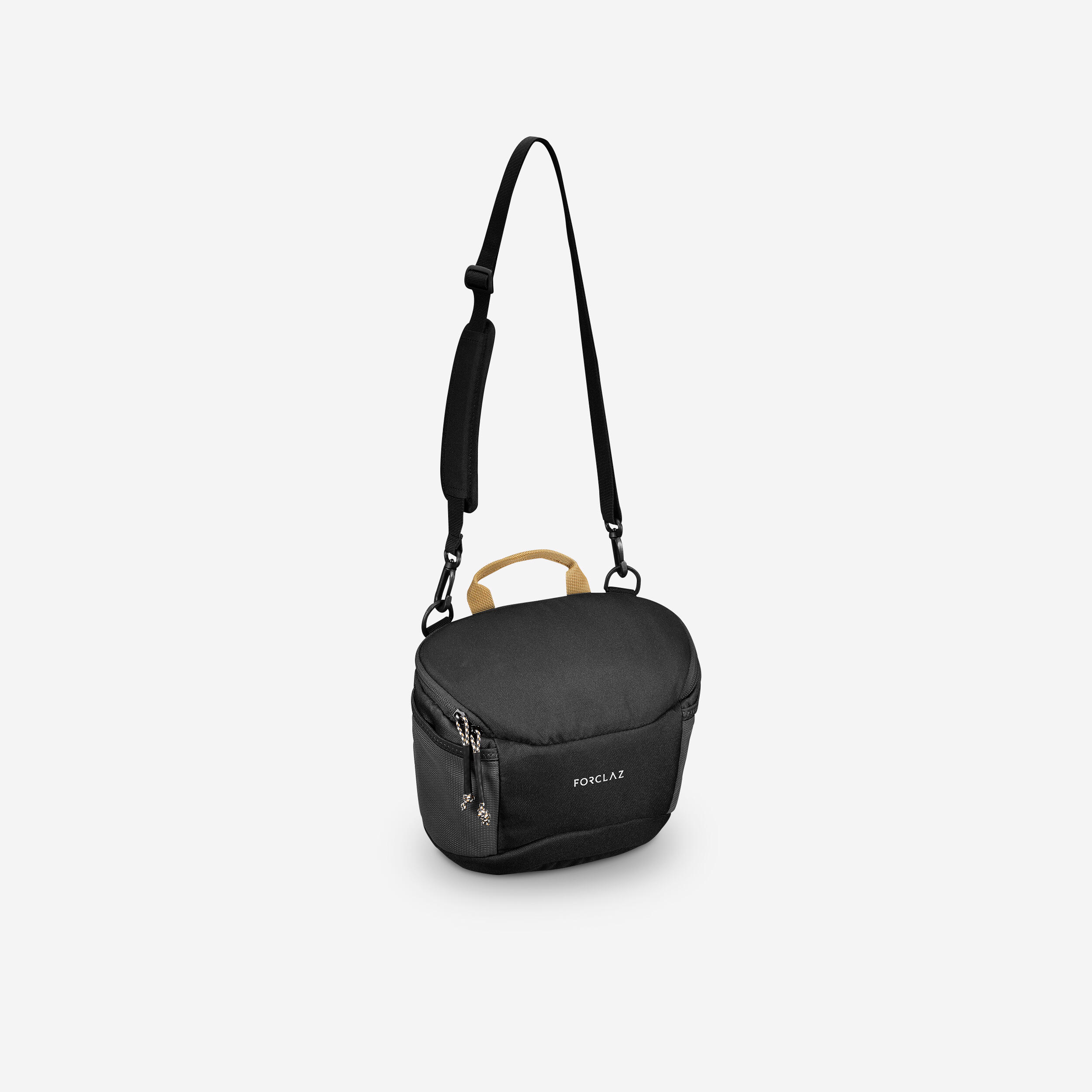 Trekking Camera Bag Carry Case Forclaz Travel Black