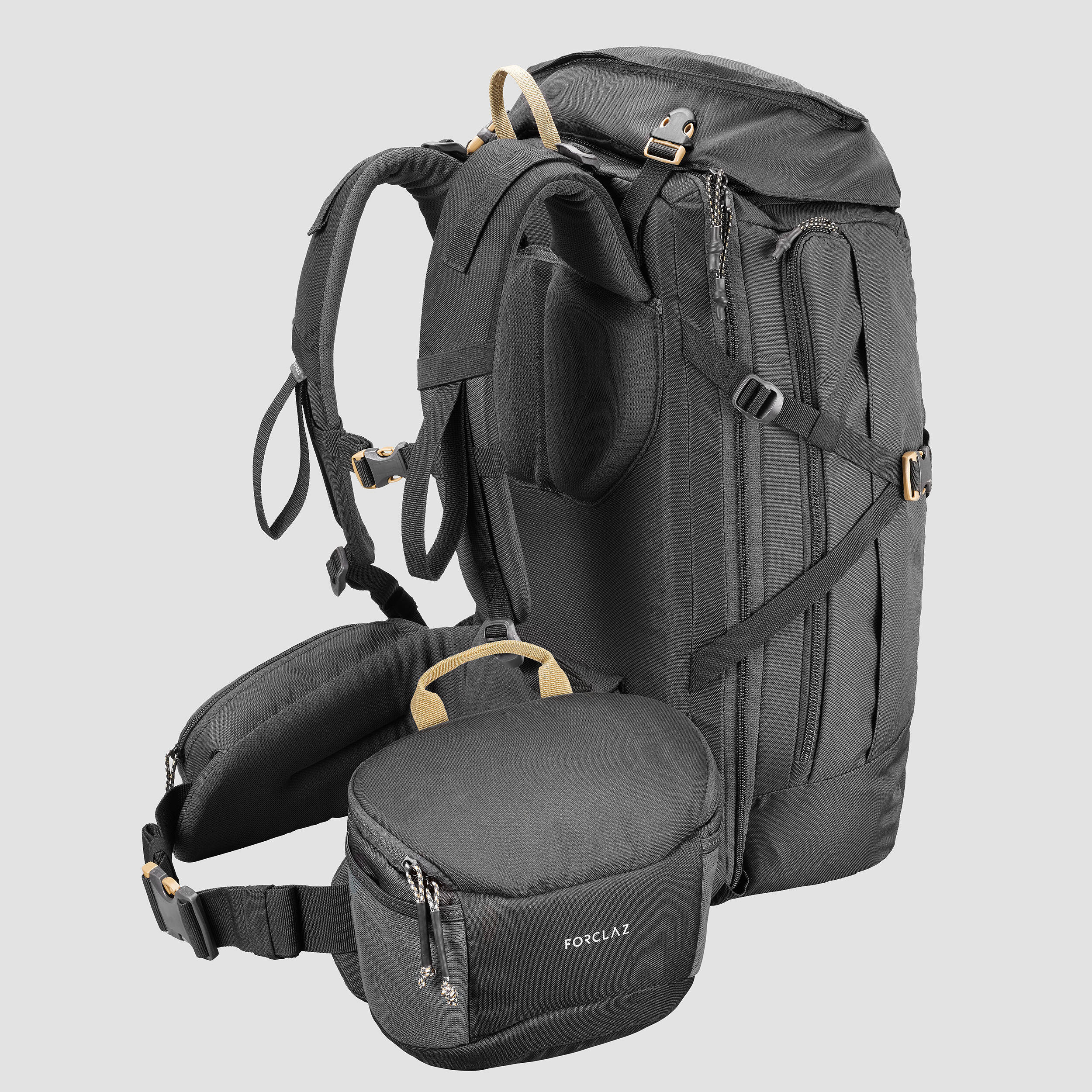 Travel Camera Bag, Travel 500 - Grey -  3