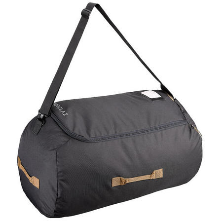 backpack on a plane