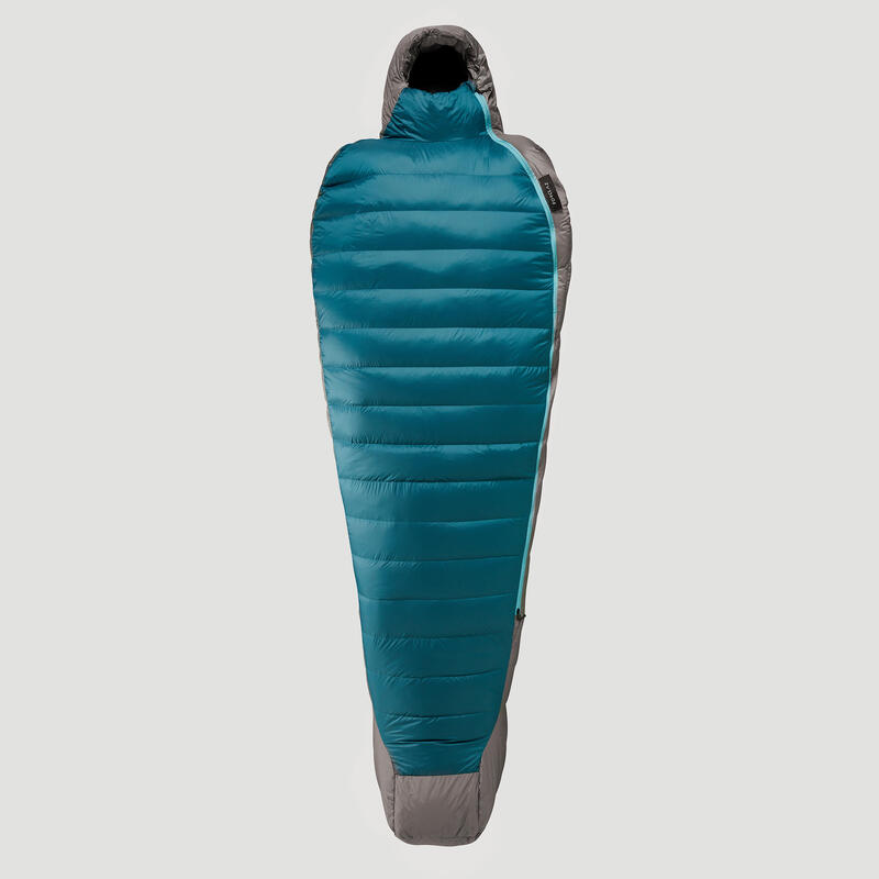horno invernadero contacto Saco de dormir plumón 10 ºC confort forma de momia vivac Forclaz Trek 900  10 | Decathlon