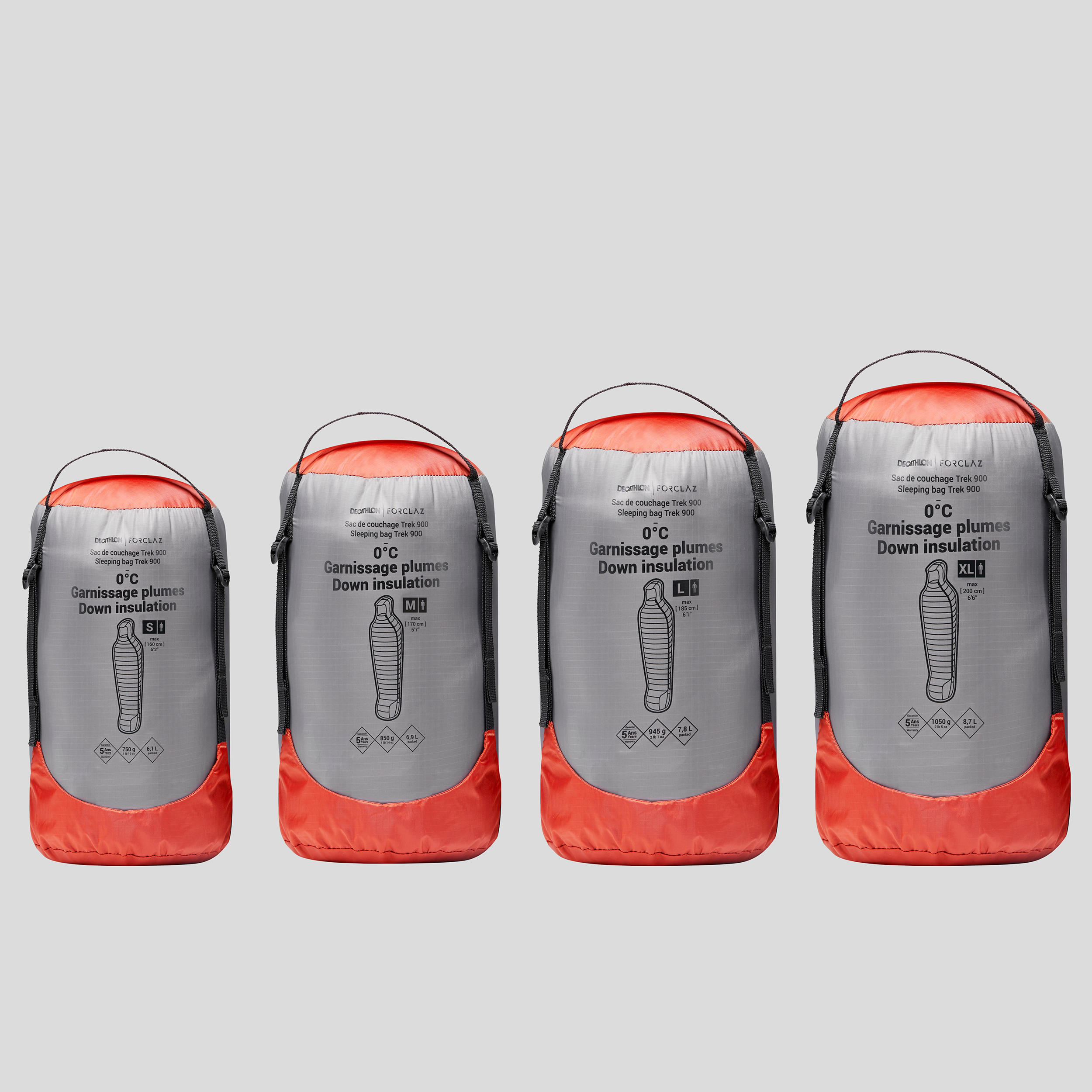 Simond MT900 0°C down sleeping bag
