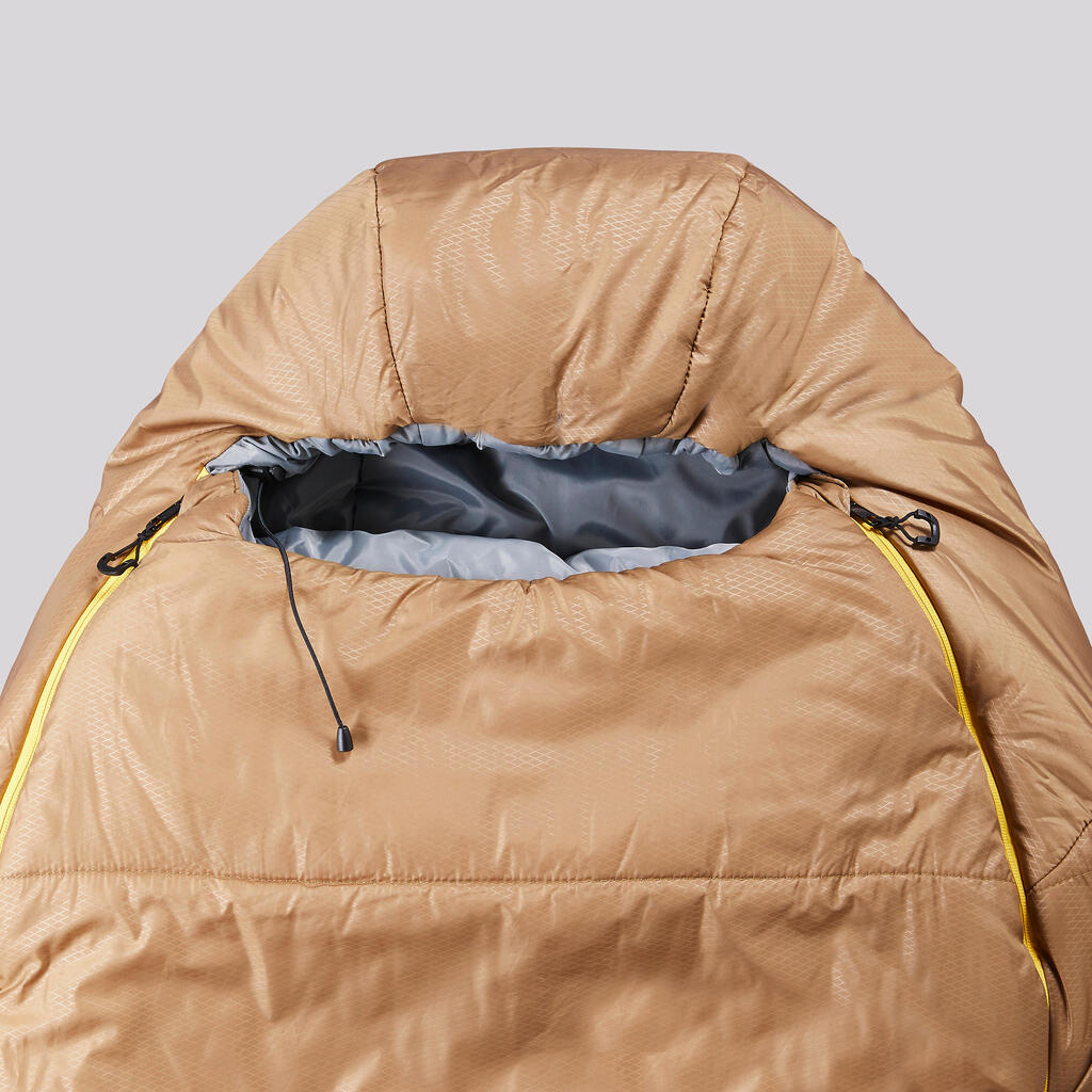 Trekingový spací vak MT500 od 0 °C polyesterový