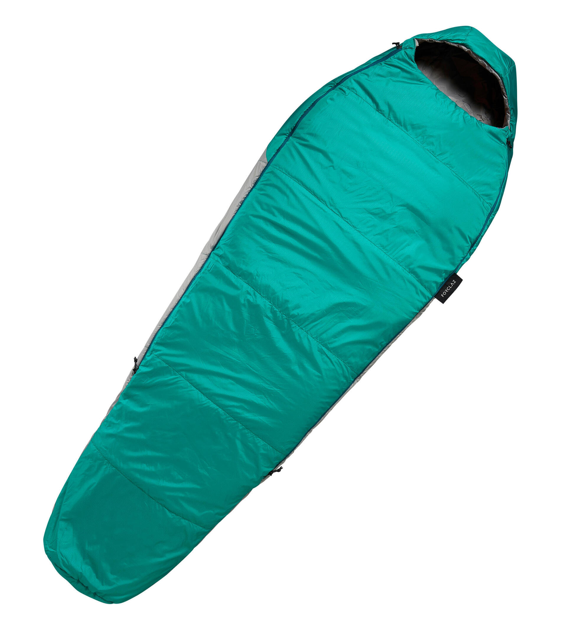 TREK500 10° TREKKING SLEEPING BAG - LIGHT BLUE