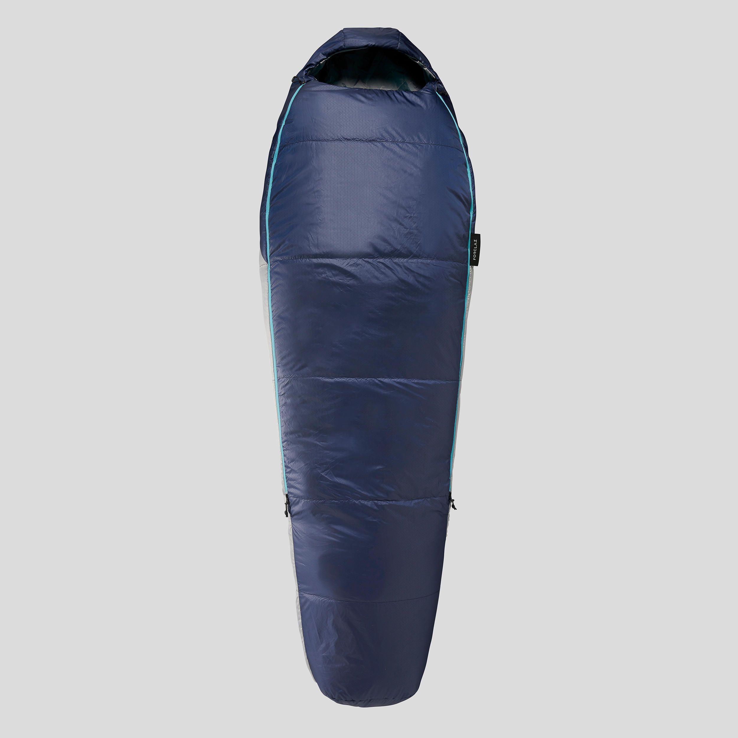 Camping Sleeping Bag 15°C – MT 500 Blue - FORCLAZ