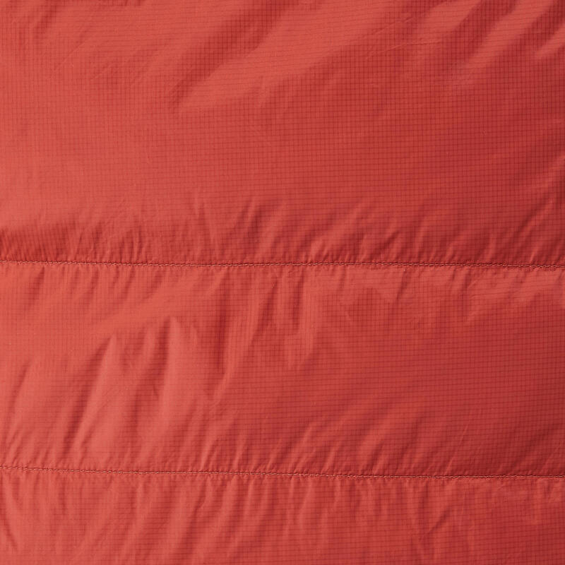 羽絨健行睡袋TREK 900 0° －灰色／棕色