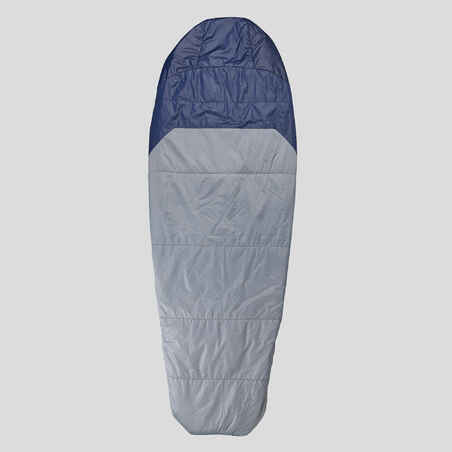 Mumienschlafsack koppelbar - Trek500 15°C Kunstfaser blau