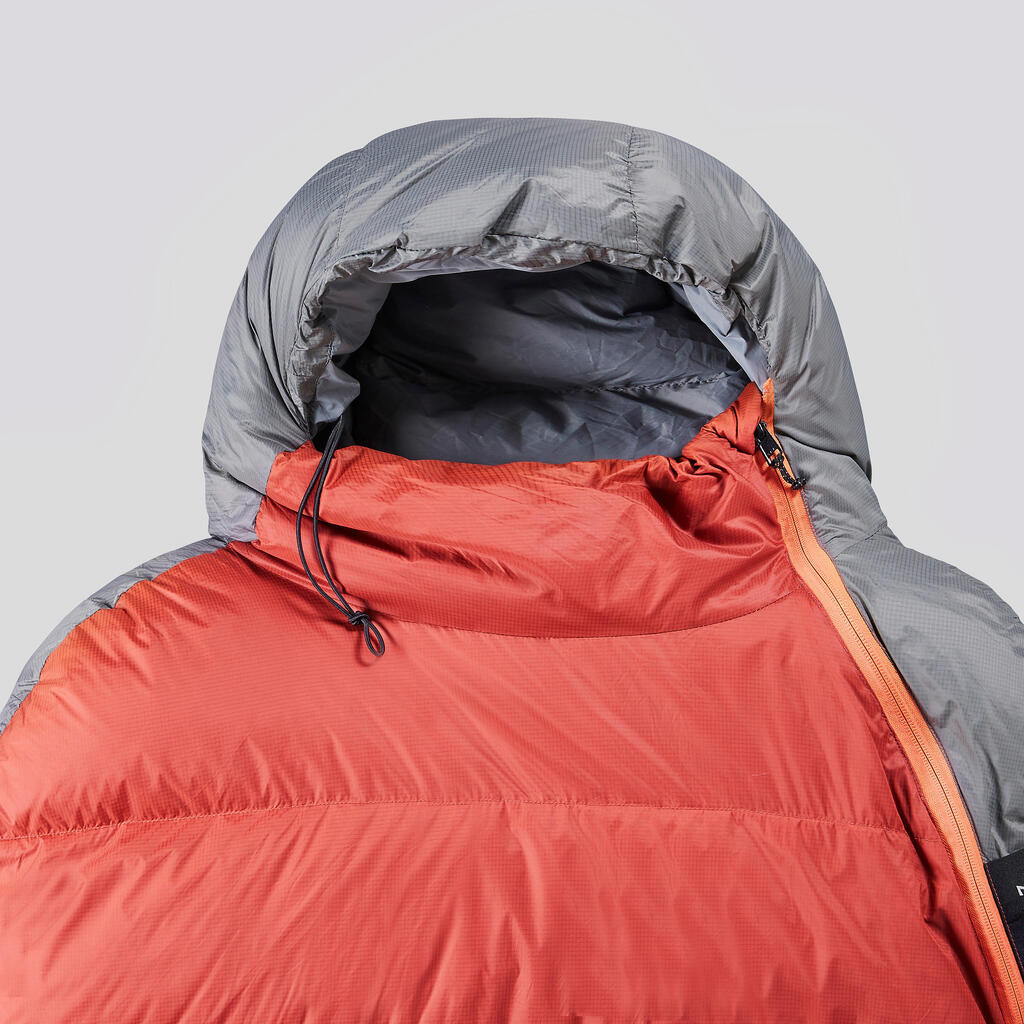 Schlafsack 0 °C Daunen Trekking - MT900 