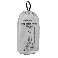 בטנת משי לשק שינה - לבן