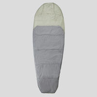 Sleeping bag de trekking - TREK 500 10° light gris 