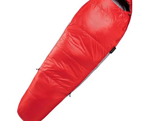 FORCLAZ SLEEPING BAG TREK500 15° - RED SS20 AW20