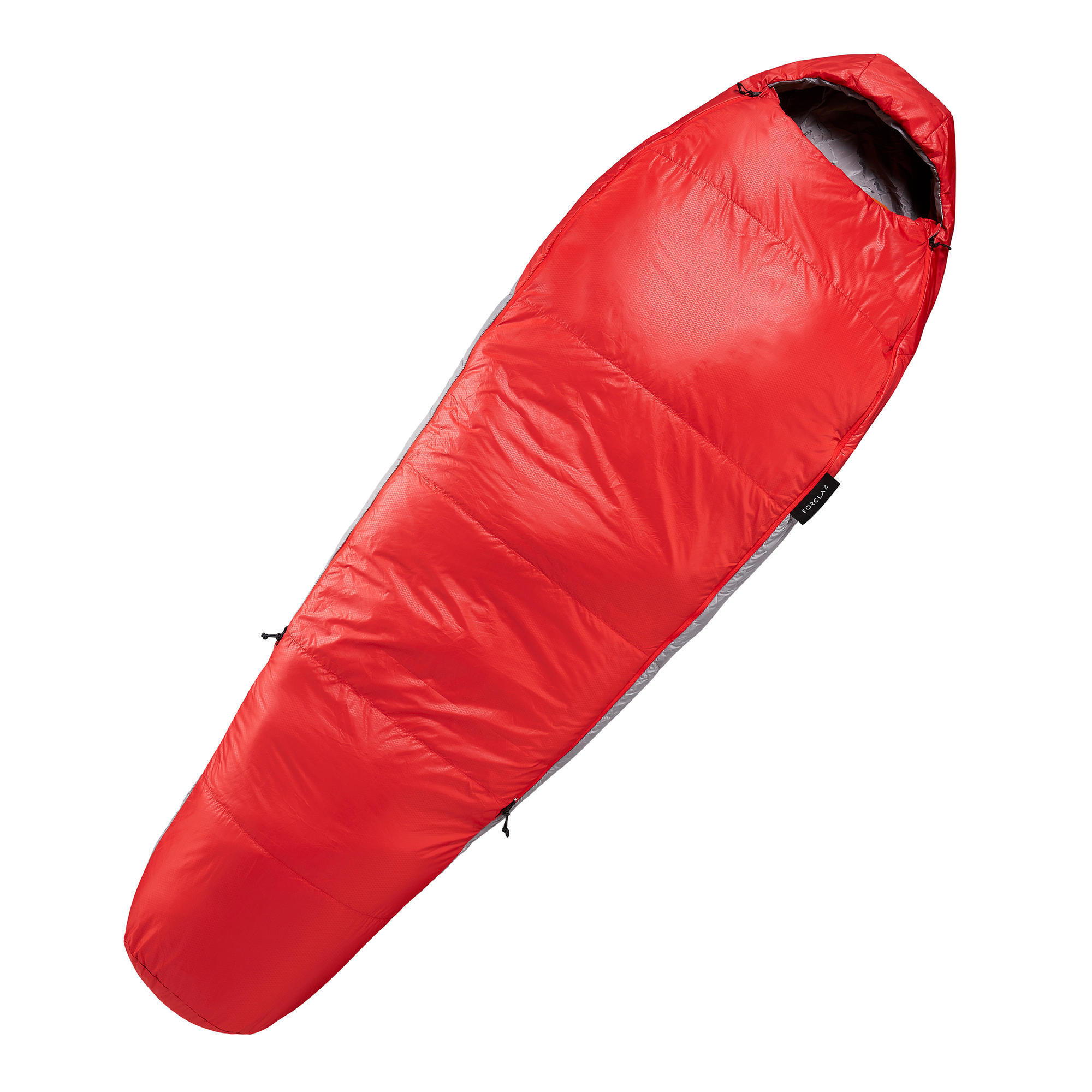 Sac de dormit cu umplutură din vatelină Trekking MT500 15°C Roșu 15°C  Echipament pentru dormit