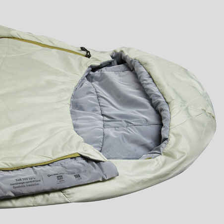 Trekking Sleeping Bag MT500 10°C - Polyester