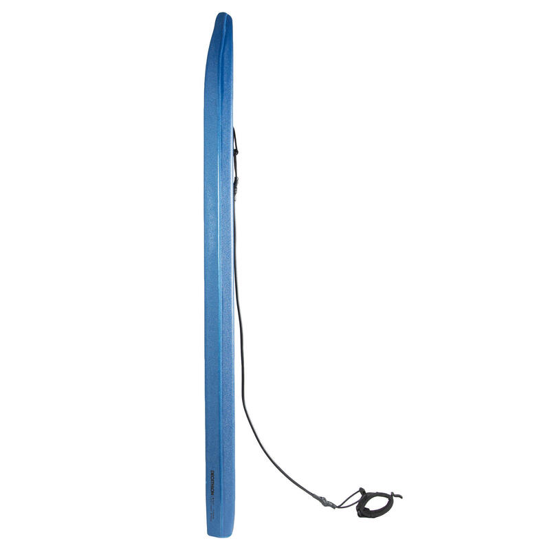 Bodyboard 100 bleu avec leash poignet