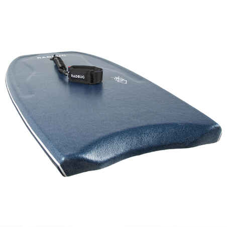 Bodyboard 500 mit Bizeps-Leash blau/khaki 