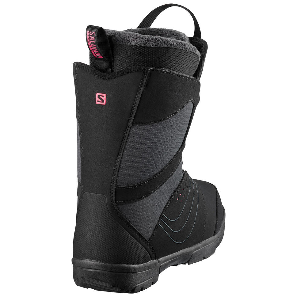 Chaussures de snowboard femme Pearl Boa noires SALOMON Decathlon
