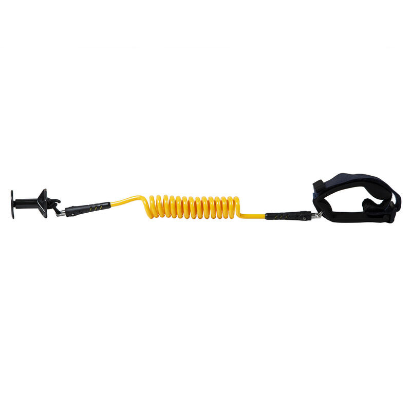 Coardă biceps Bodyboard 500 cu priză Galben 