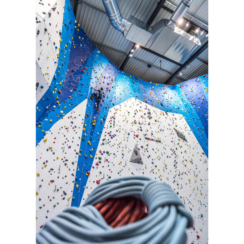 Corda arrampicata INDOOR 10MM X 35M azzurra