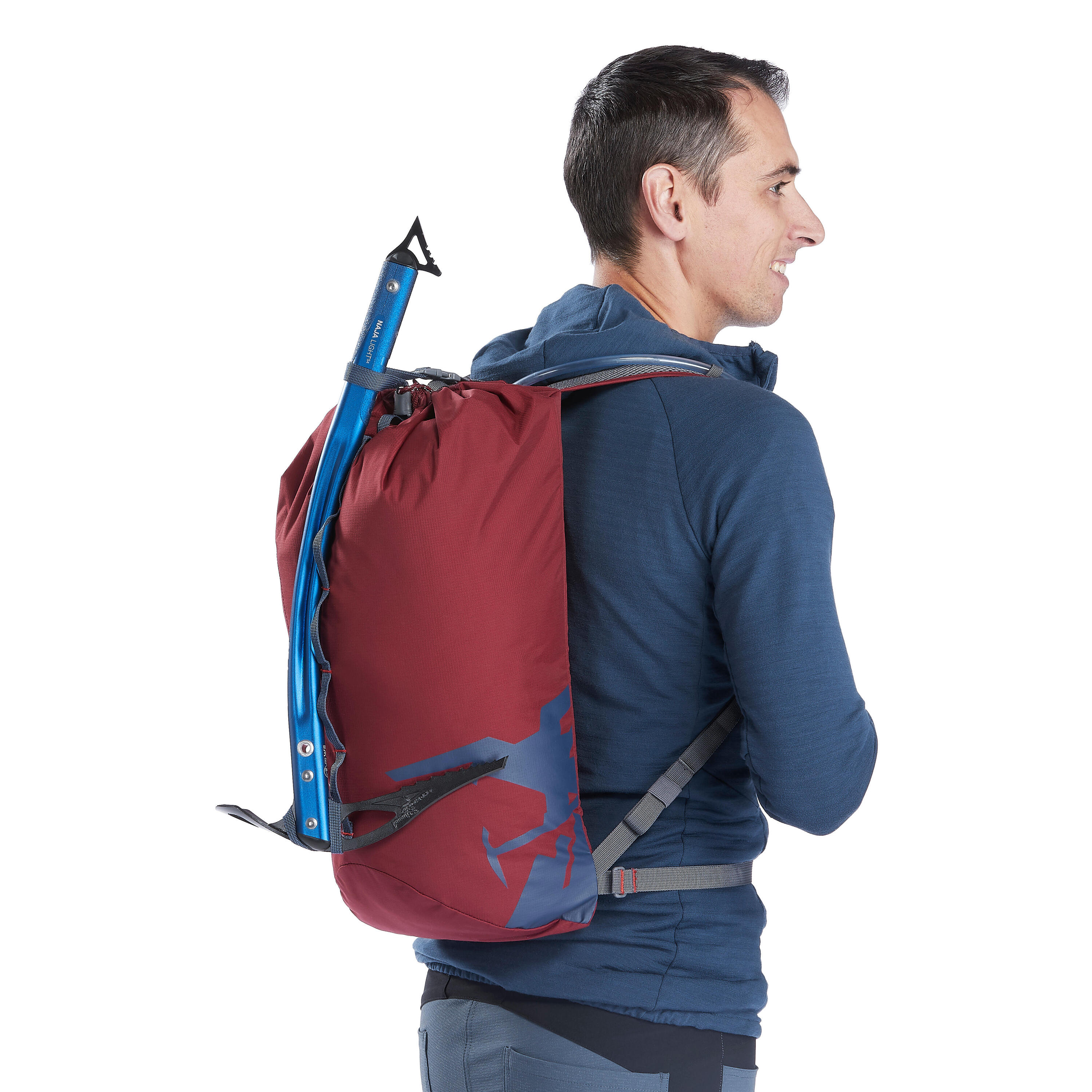Climbing Backpack 20 Litres - Cliff 20 Burgundy 10/10