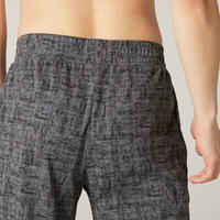 Men's Fitness Shorts 500 - Shale Grey